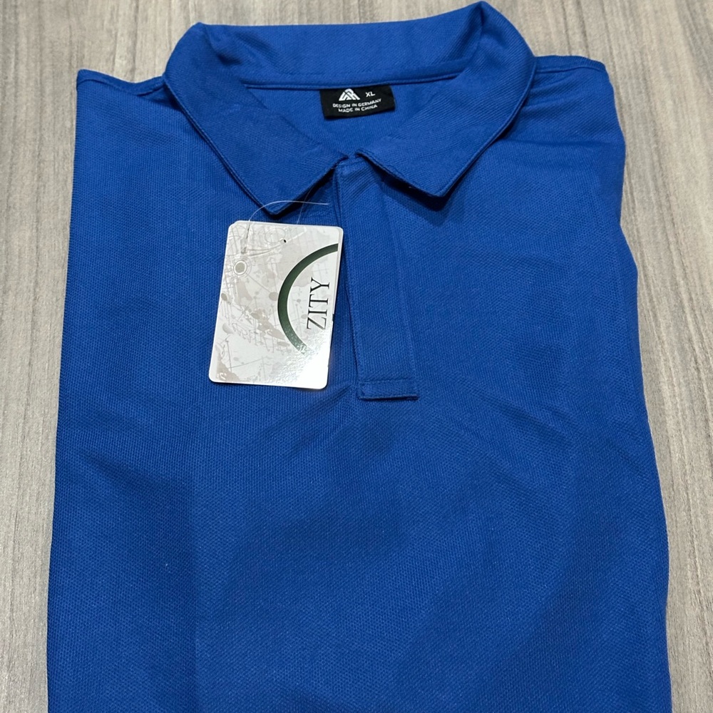 Men's Blue Polo Shirt